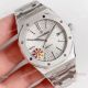 JF Factory V5 Audemars Piguet Royal Oak Replica Watch SS Silver Textured Face (2)_th.jpg